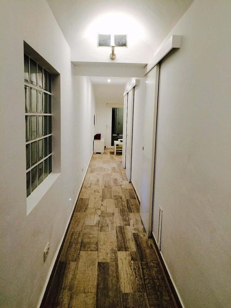entrance to the property and rooms