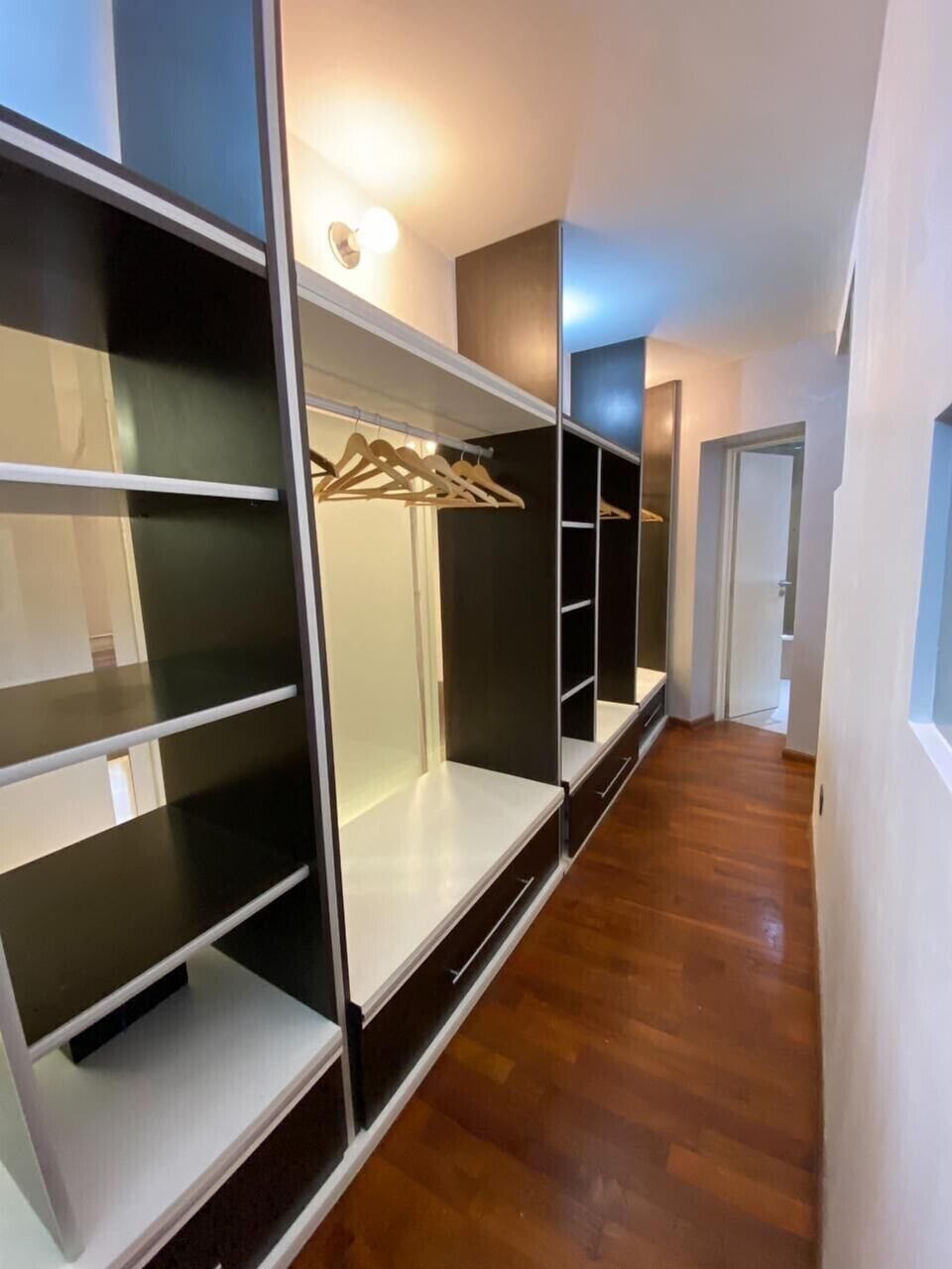 Here you can see the huge open closet in our Master Bedroom #1 with private bath