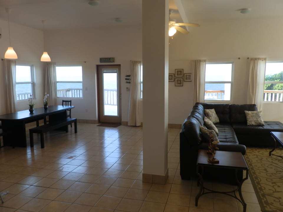 Open Living Room & Dining Room.