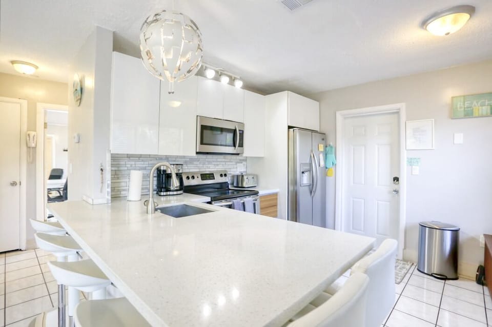 Open Concept Kitchen with Large Island - Includes Plenty of Seats for Eating