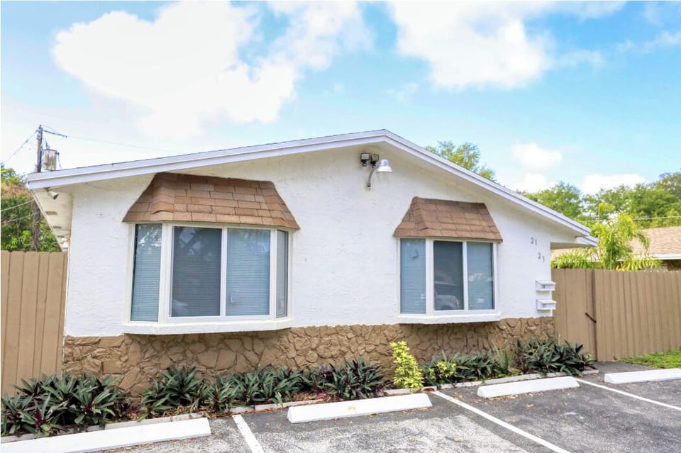 Front of the House - Two Designated Parking Spots on the Right Side