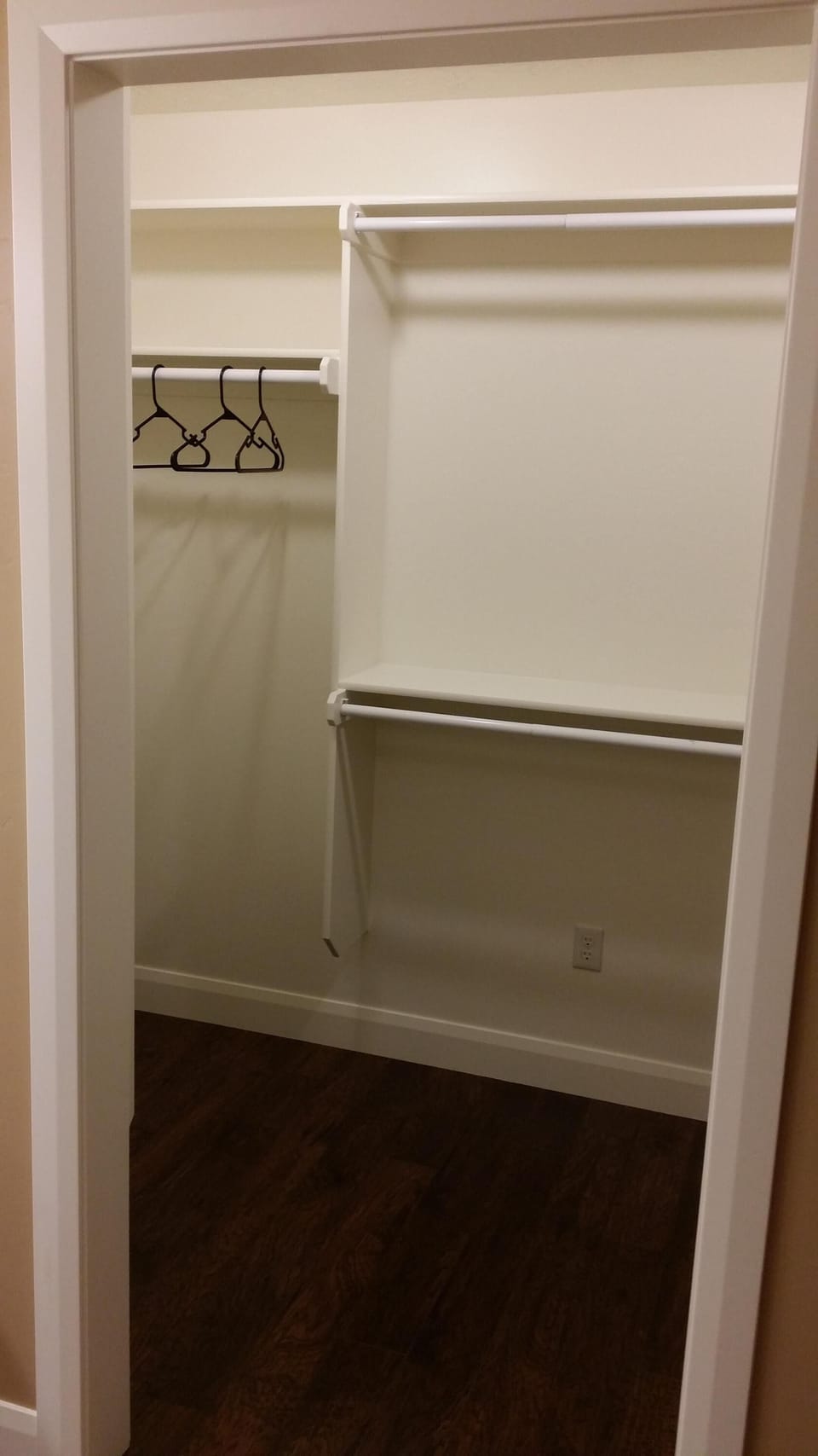 Master walk in closet.