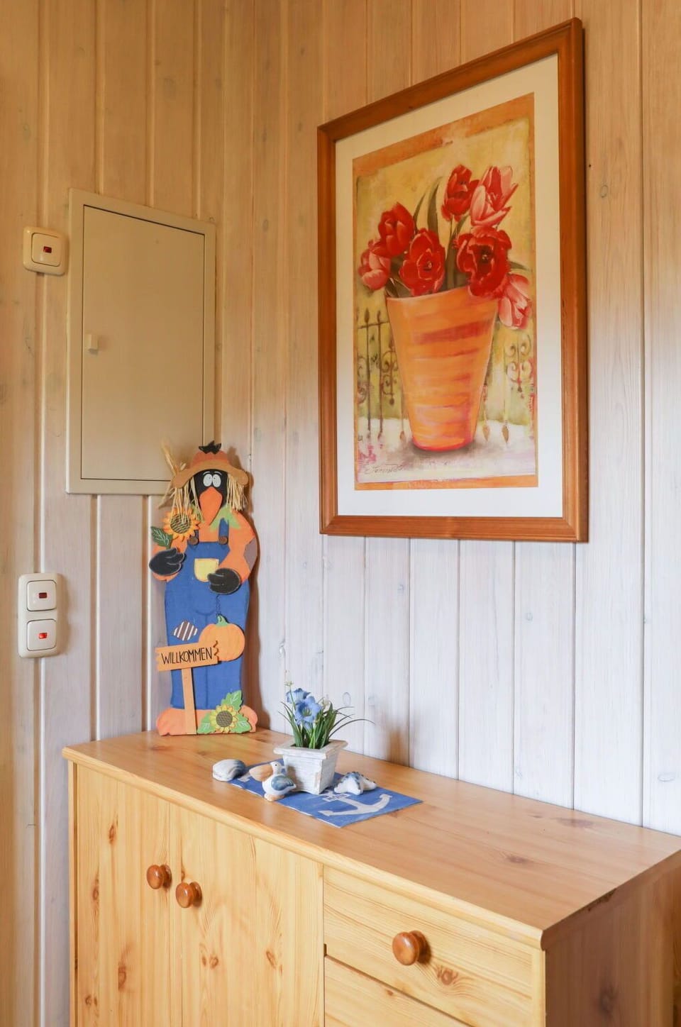 Property, Furniture, Cabinetry, Wood, Orange, Interior Design, Drawer, Dresser, Door, Wall