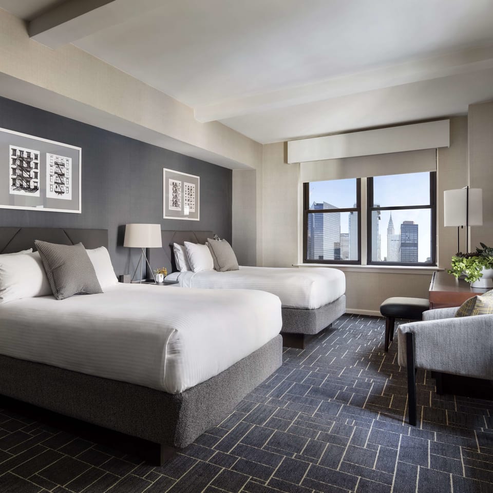 Egyptian cotton sheets, premium bedding, in-room safe