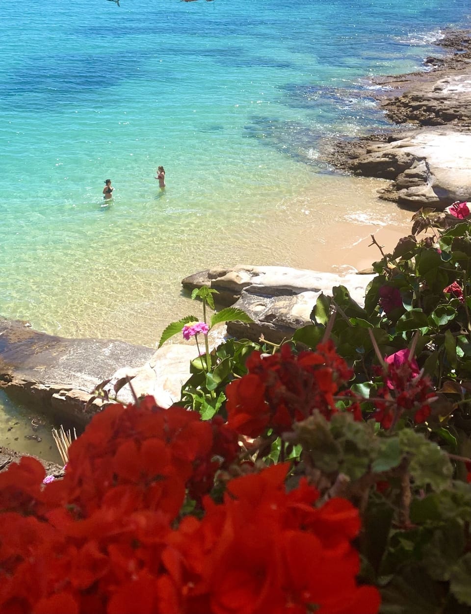 Beautiful Porto De Mos Beach just minutes away