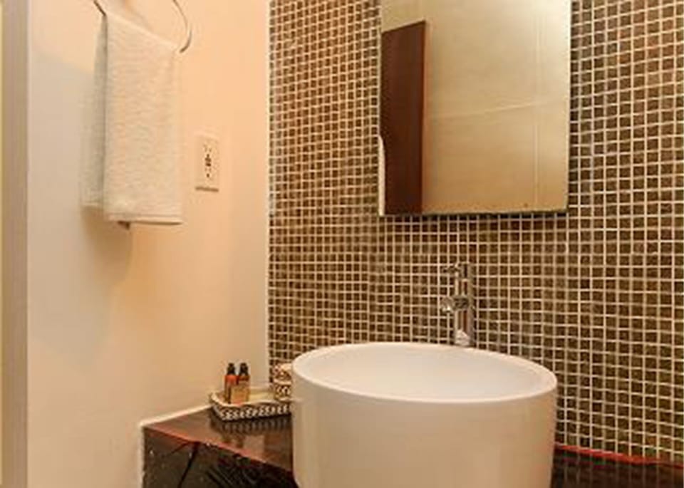 Condo | Bathroom | Shower, free toiletries, hair dryer, towels