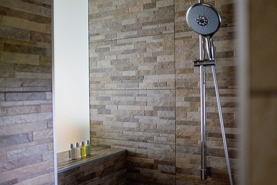 Design Loft, 1 Bedroom, Balcony, Mezzanine | Bathroom shower