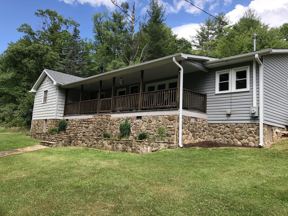 Front covered porch