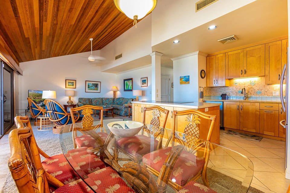 Kitchen Open to the Living Room to enjoy your O'hana (family).