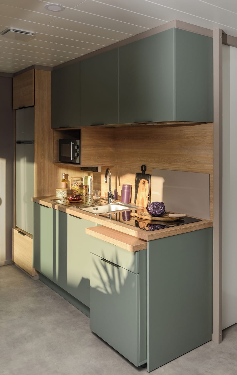 Basic Chalet, 1 Bedroom (5 pers) | Private kitchen | Electric kettle