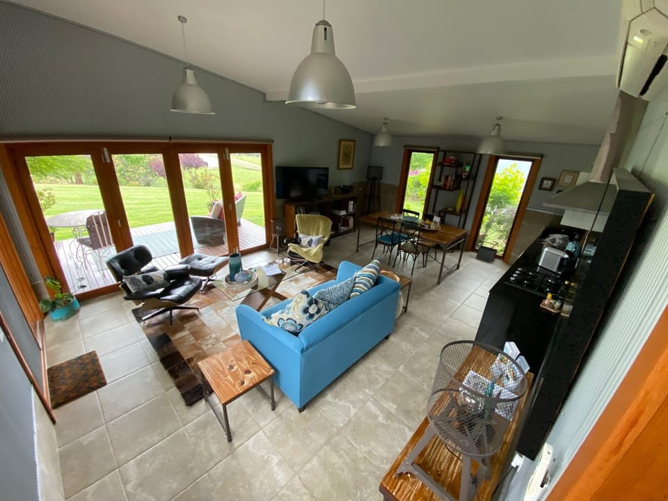 Romantic Villa, 1 King Bed, Bathtub, Valley View | Living area | Flat-screen TV, Netflix, DVD player, iPod dock