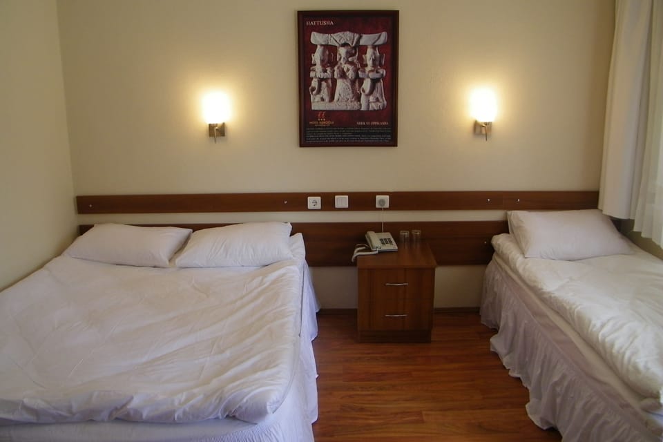 In-room safe, desk, soundproofing, iron/ironing board (on request)