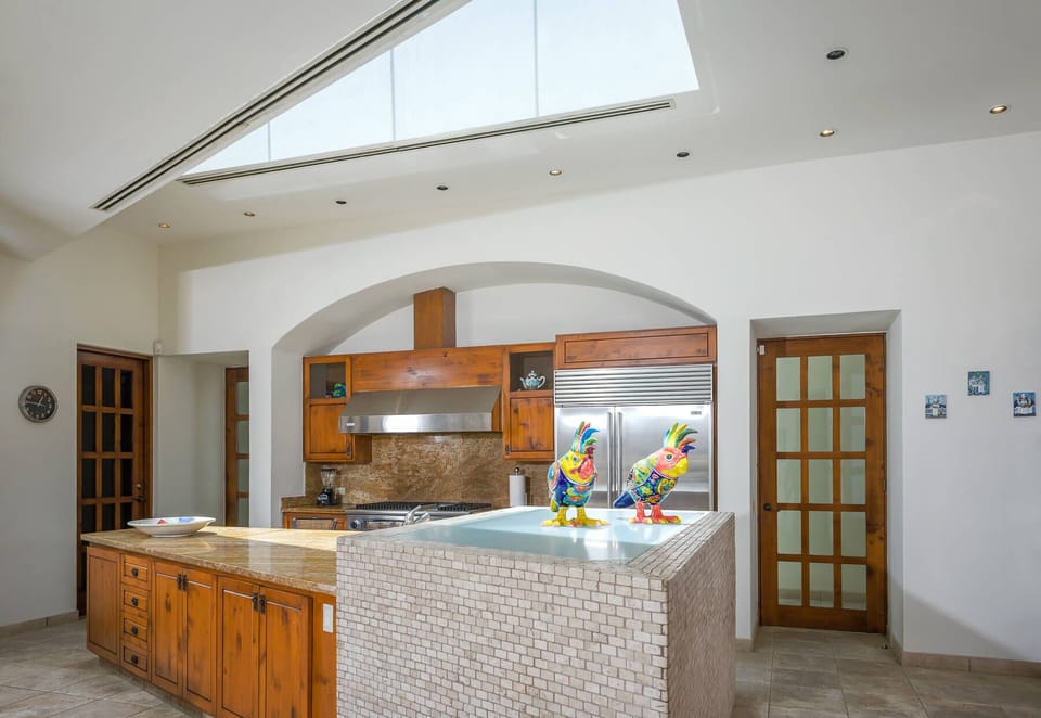 sharpen your culinary skills in Casa Tita's spacious gourmet kitchen with its professional appliances!