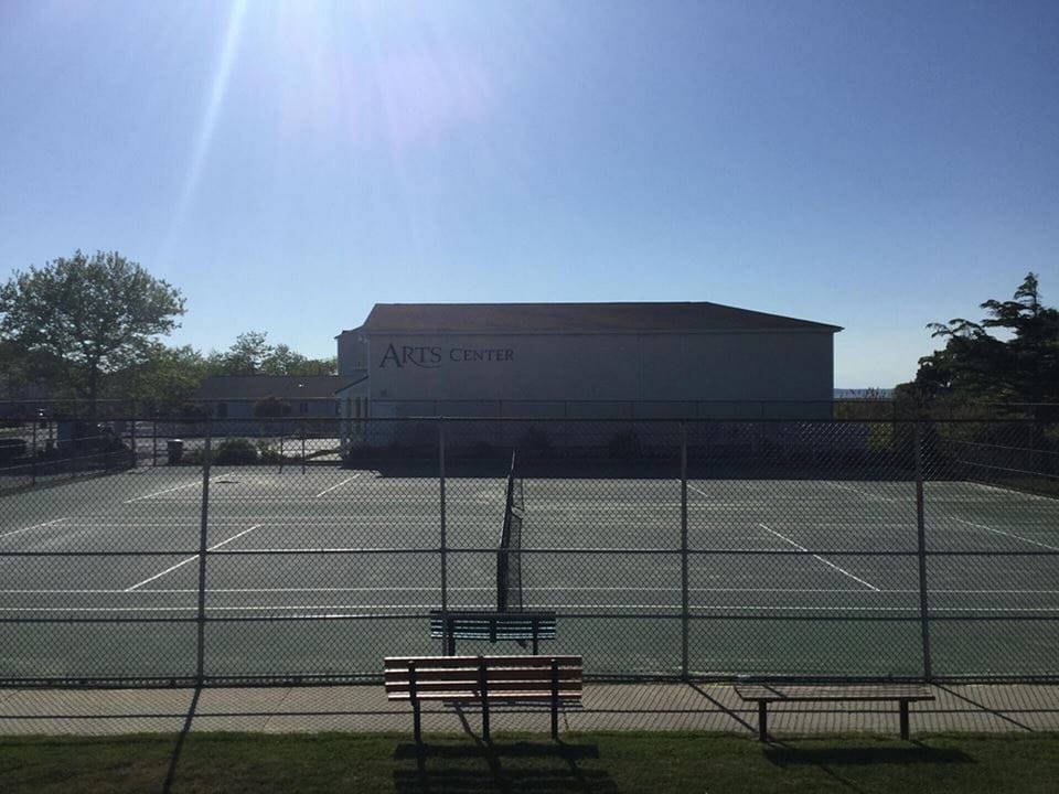 Tennis courts