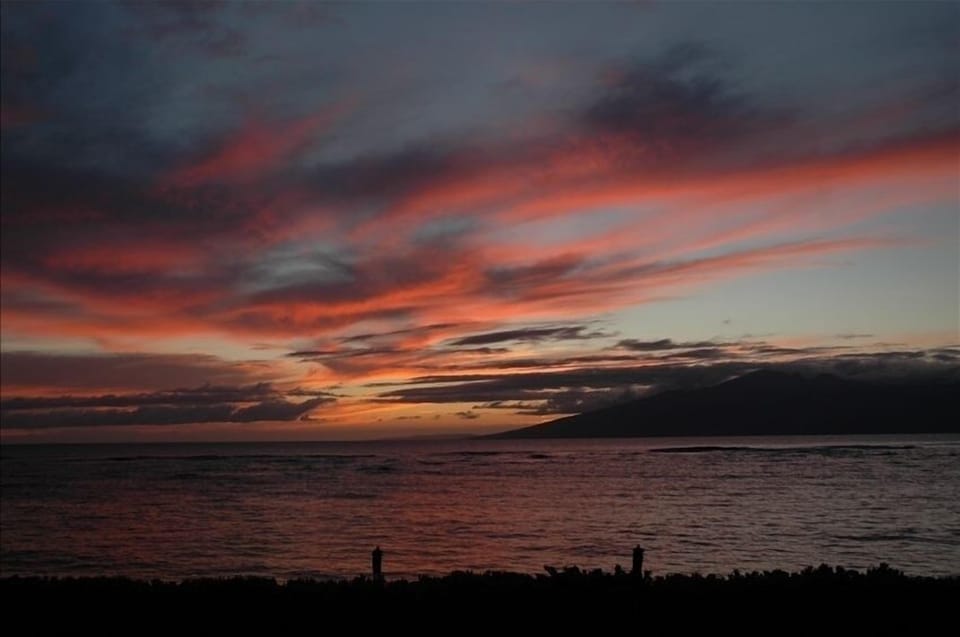 Another spectacular sunset from the lanai