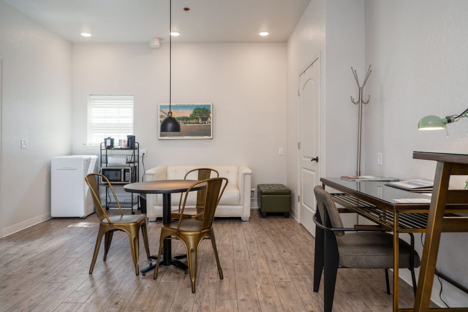  ADA Wheel Chair, Disability Accessible, Exclusive Studio Suite, 2 Queen Beds, Non Smoking  | Living area | 40-inch flat-screen TV with satellite channels