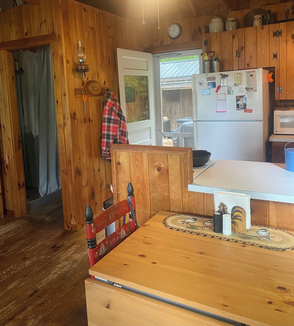 View from living area