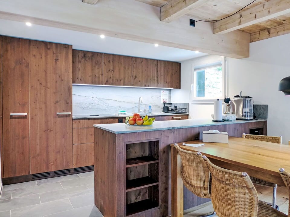Cabinetry, Property, Furniture, Countertop, Wood, Table, Kitchen, Window, Lighting, Architecture