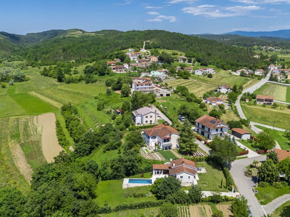 Residential Area, House, Bird'S-Eye View, Home, Hill, Neighbourhood, Landscape, Rural Area, Suburb, Roof