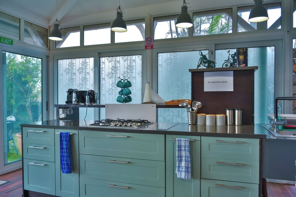 Deluxe Villa, Multiple Beds, Accessible | Private kitchen | Espresso maker, coffee/tea maker, full-size fridge, oven