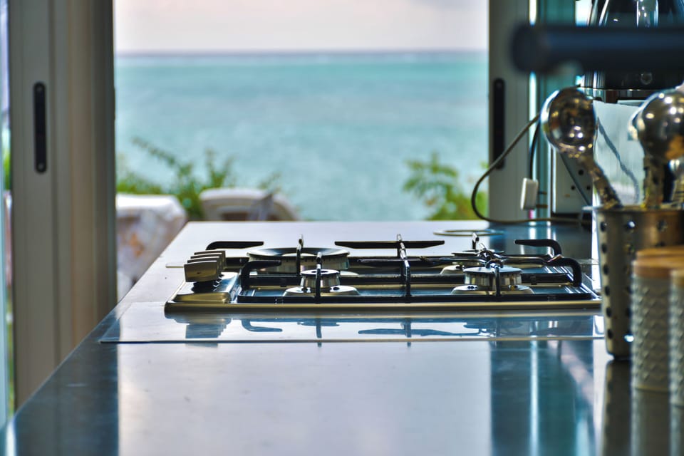 Deluxe Villa, Multiple Beds, Accessible | Private kitchen | Espresso maker, coffee/tea maker, full-size fridge, oven