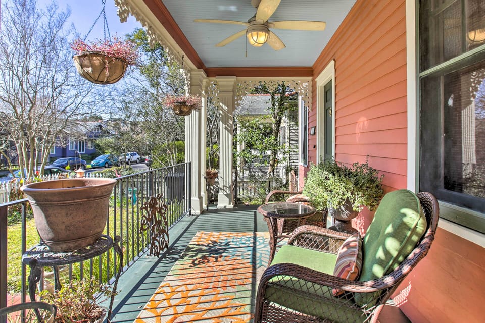 Furnished Front Porch