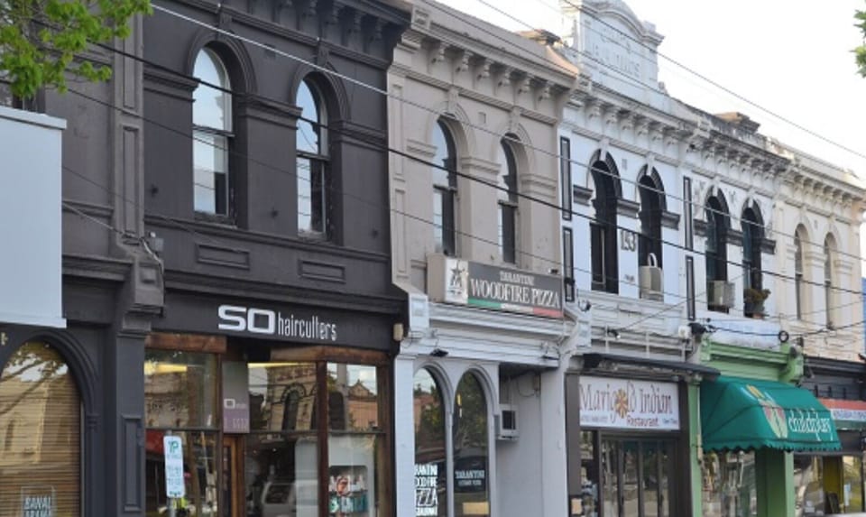 The local shops 