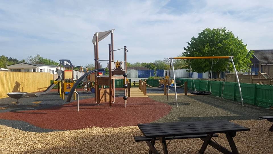 New kids play area