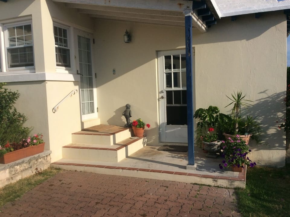 The apartment entrance