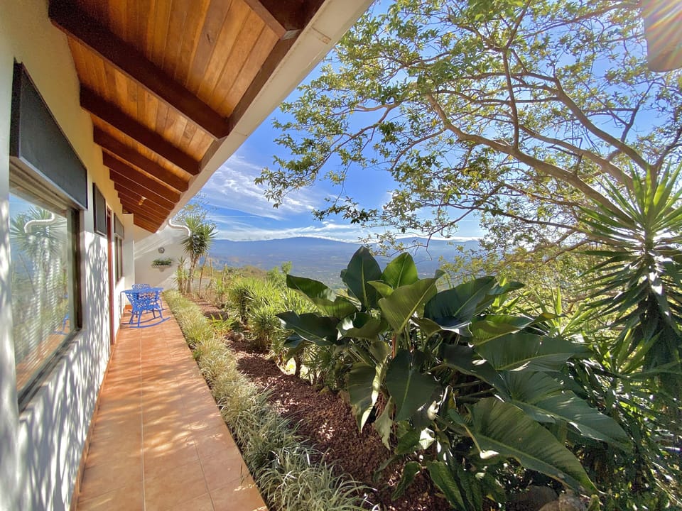 terrace facing the Central Valley