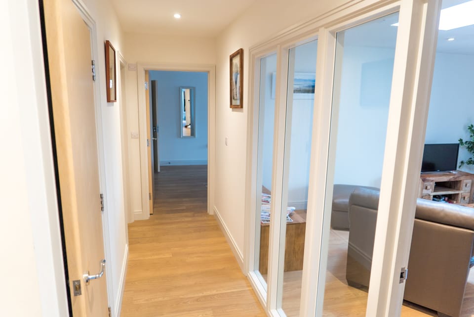 Hallway to Master Bedroom and Bathroom