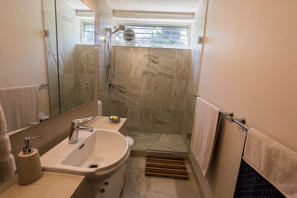 Recently renovated bathroom
