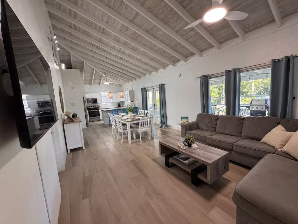 Open Living and dining to the kitchen 