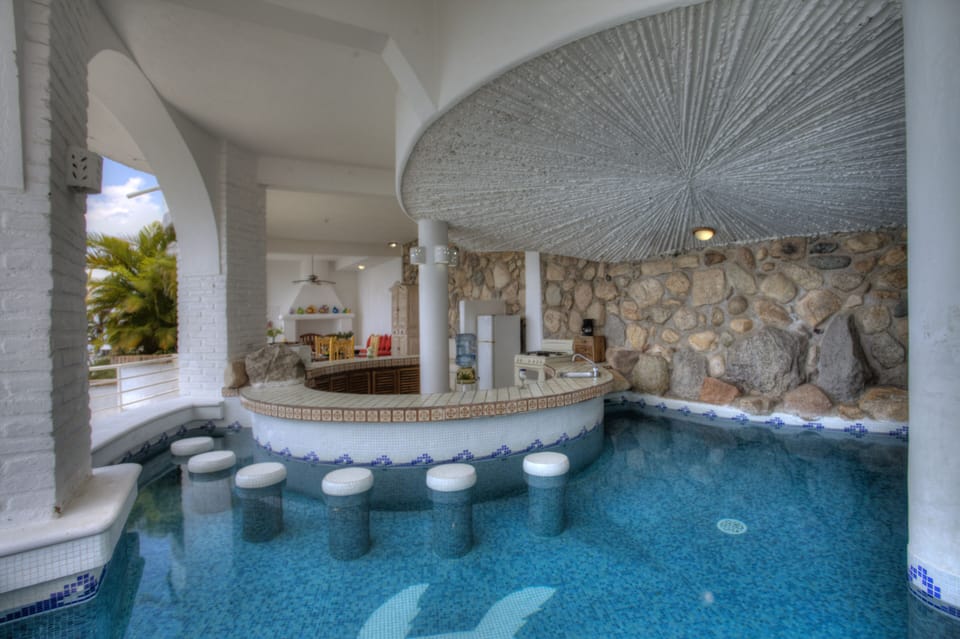 Main pool and bar