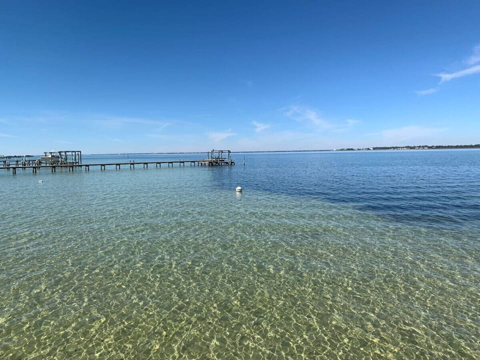 View of the fishing pier.