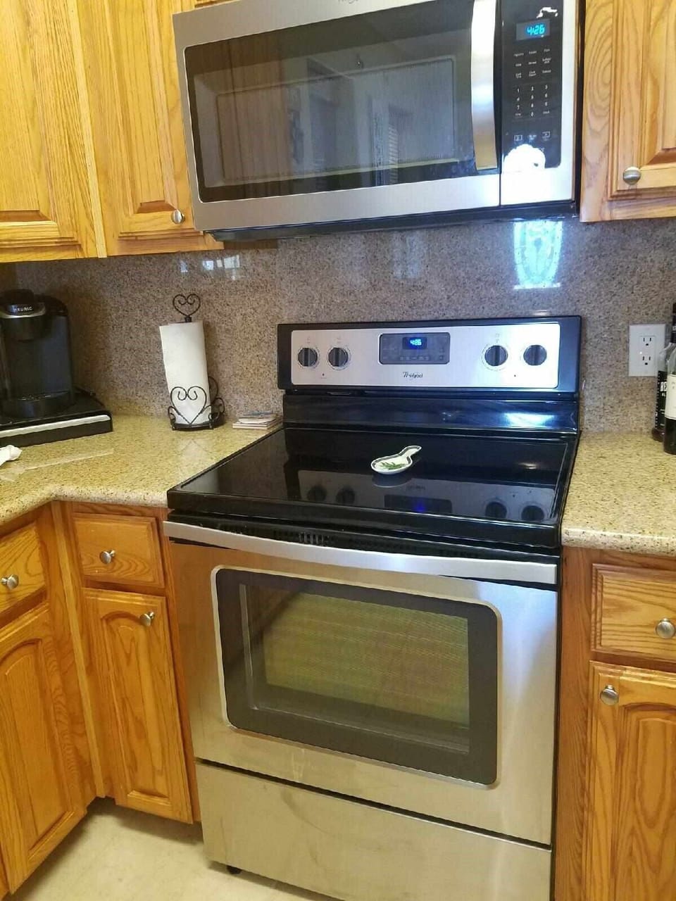 All stainless steel appliances