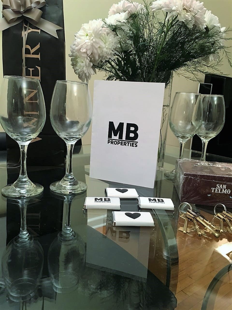 Enjoy a complimentary bottle of Malbec and chocolate right when you check-in.
