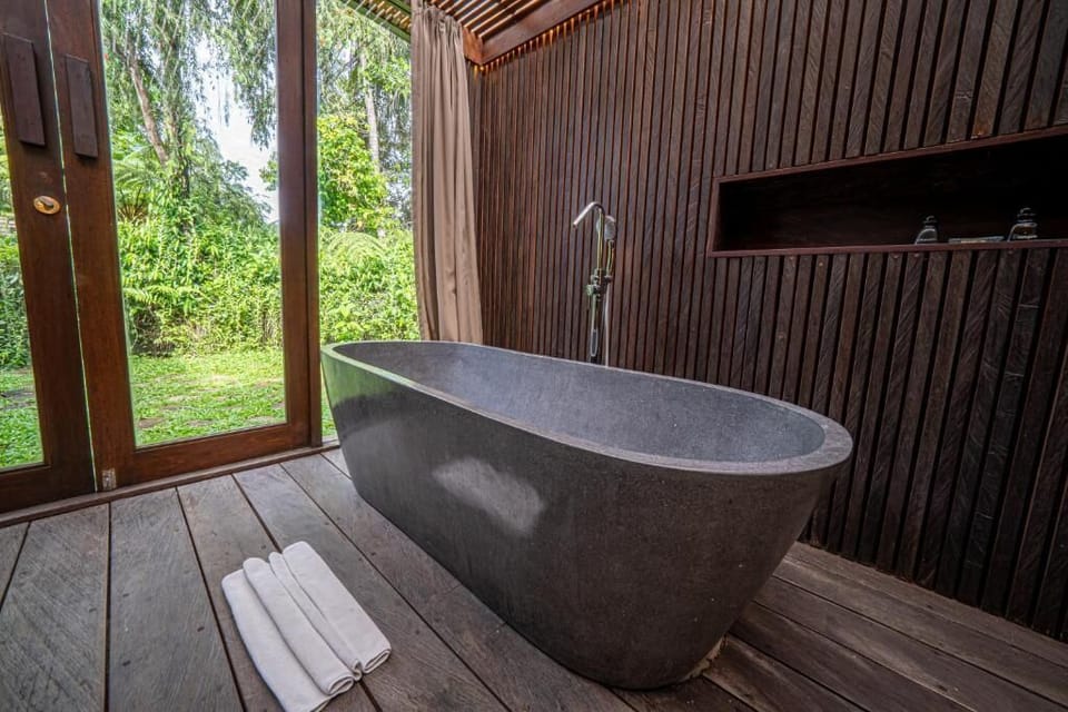 Luxury Villa, 3 Bedrooms, Private Pool | Bathroom | Free toiletries, hair dryer, slippers, towels