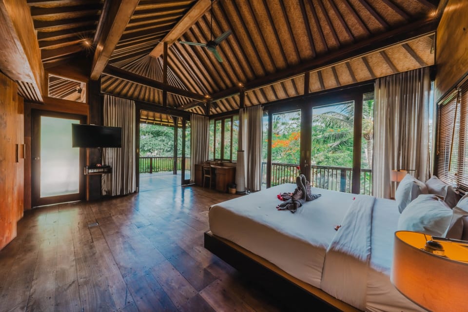 Luxury Villa, 3 Bedrooms, Private Pool | Minibar, in-room safe, desk, laptop workspace