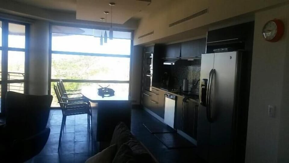 3 floor to ceiling windows with 180 view of the Pacific, the monkeys et