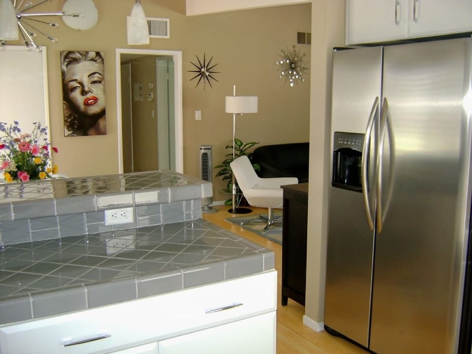 Kitchen, Dining and Living Room