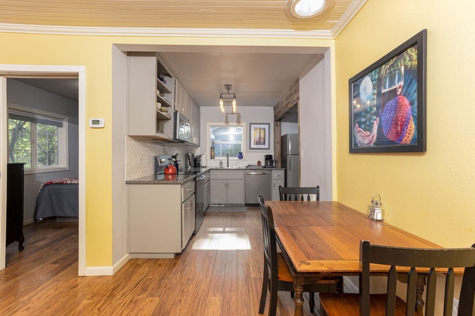 Open floor with lots of natural light to let the Central Oregon sunshine in