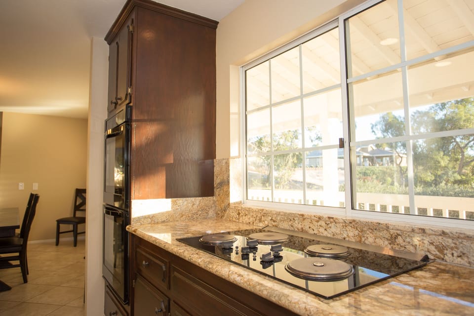 Electric Stove with beautiful views