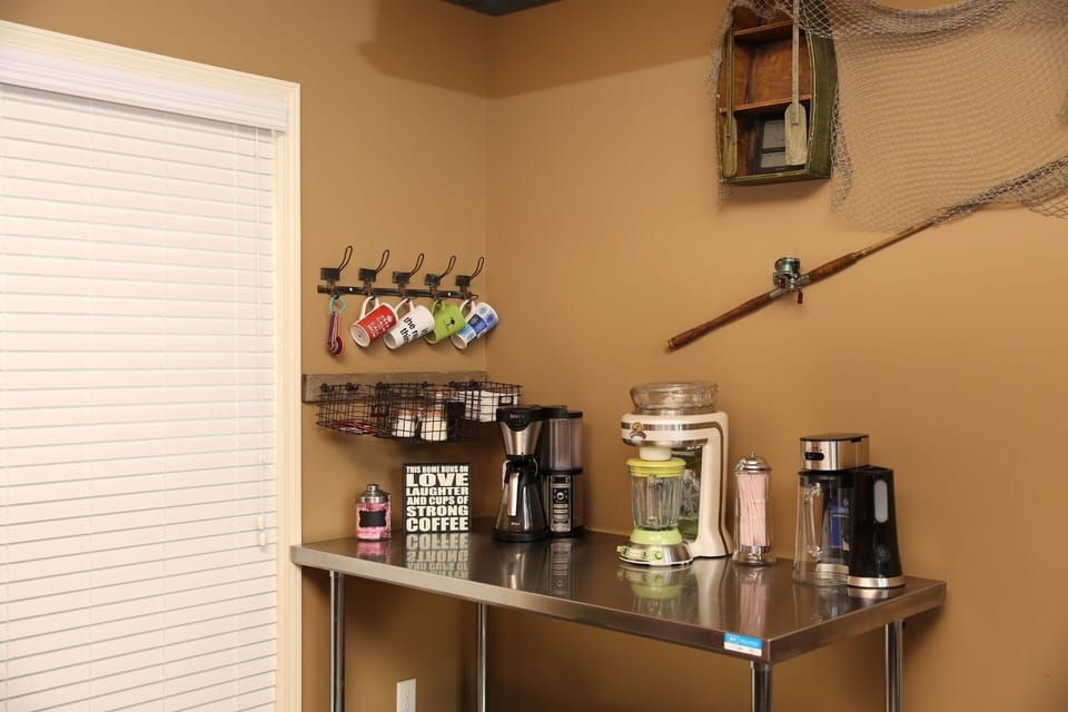 Stainless steel, Beverage bar, Ninja Coffee Maker, Margaritaville, Ice Tea Maker