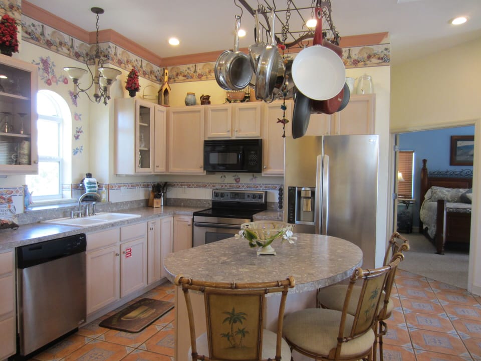 Many Specialty Appliances, Kurig, Pots, Pans, Serving Dishes, Table &  Bar Ware