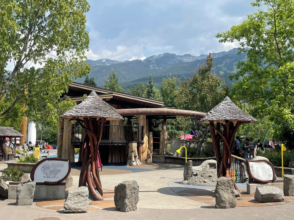 Whistler Olympic Plaza inclusive playground.