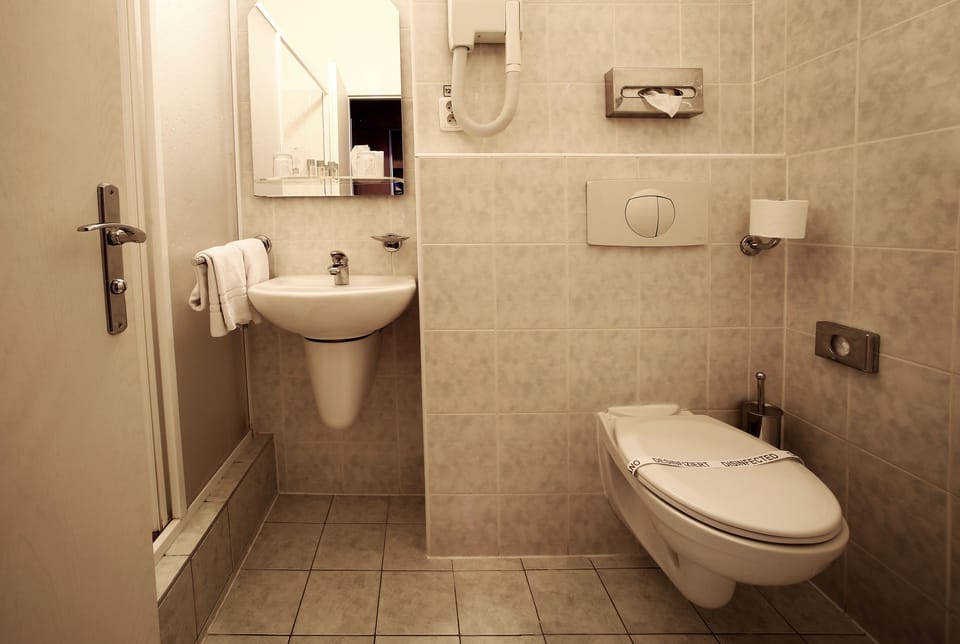 Double Room | Bathroom | Free toiletries, hair dryer, towels