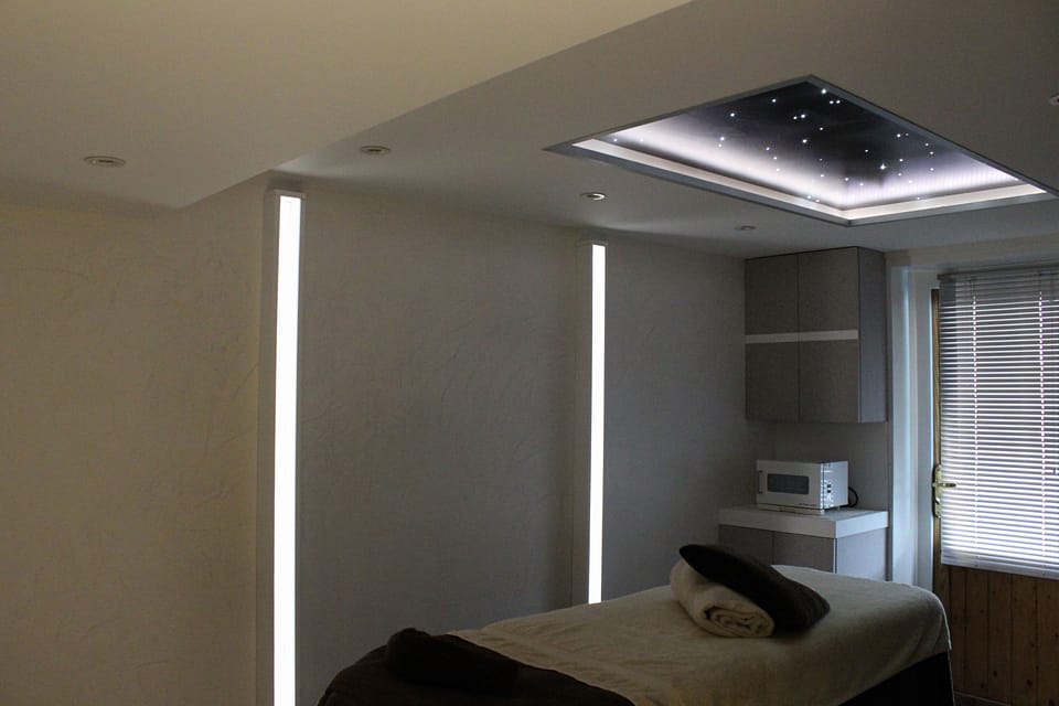 Sauna, body treatments, body wraps, body scrubs, facials, massages