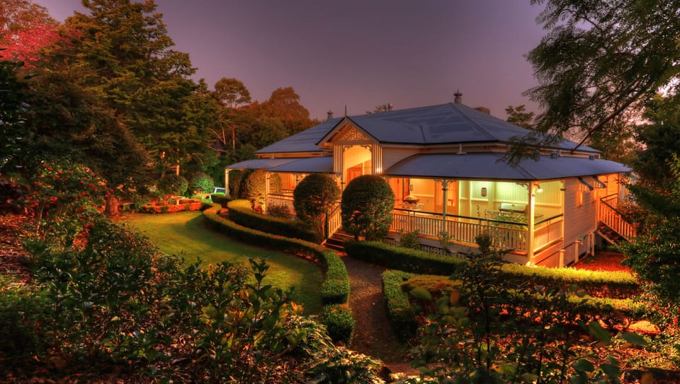 Front of property - evening/night