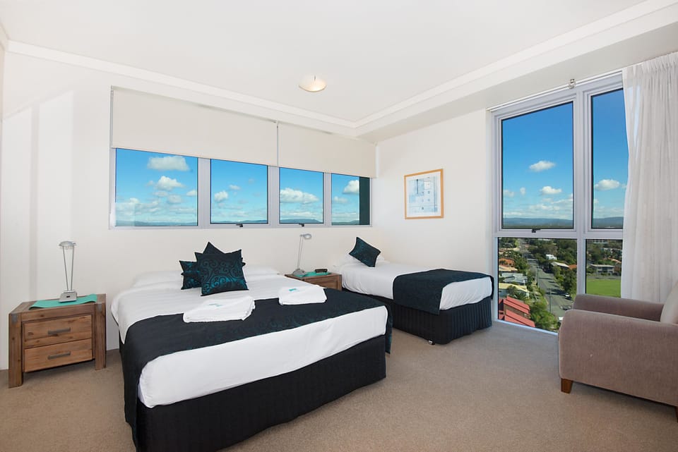 2 Bedroom Superior Water View Apartment | Premium bedding, laptop workspace, iron/ironing board, cribs (surcharge)